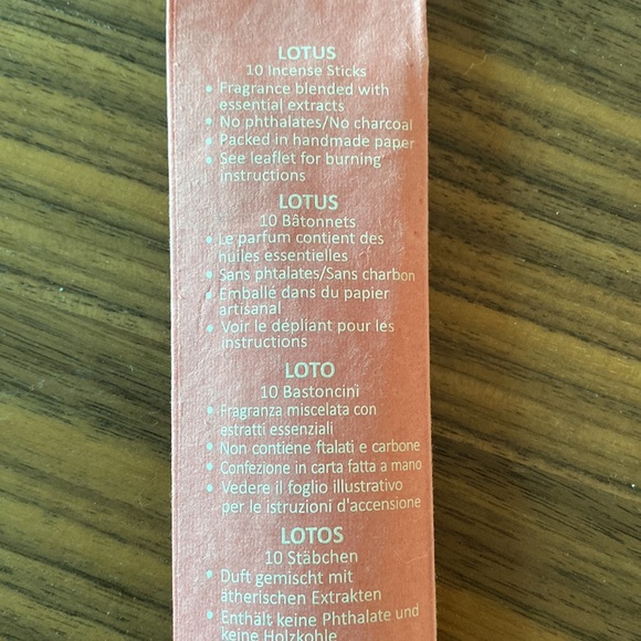 Maroma EDA Incense, Lotus, 9 Count - Picture 8 of 11